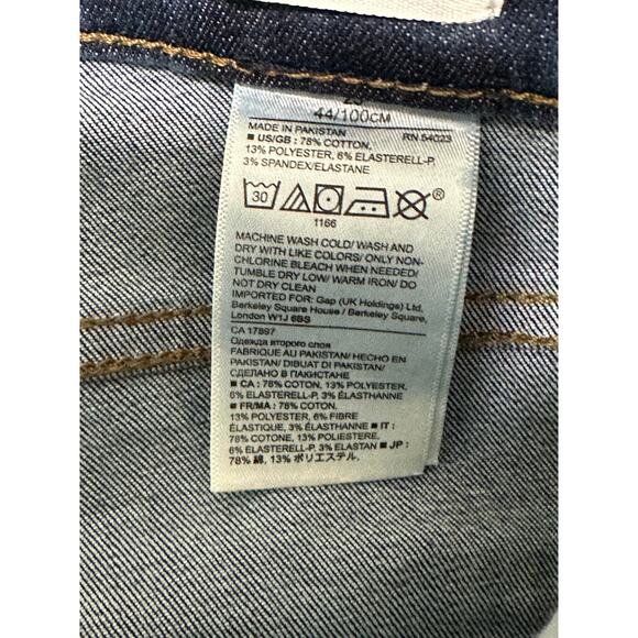 Banana Republic Medium Wash Skinny Ankle Denim Jeans Womens Size 25 - Picture 7 of 8